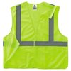 Glowear By Ergodyne XS Lime Economy Breakaway Mesh Vest Class 2 - Single Vest 8215BA-S